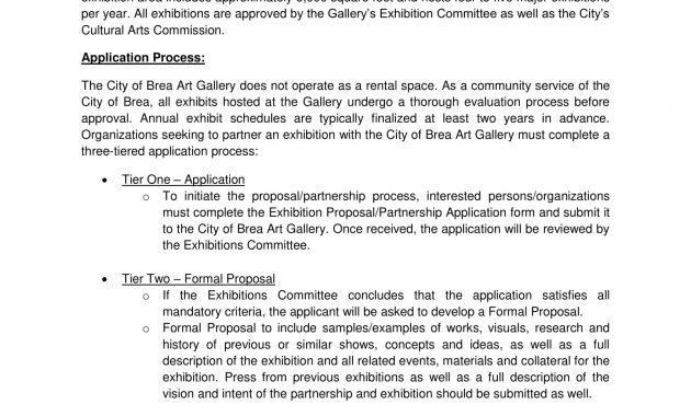 10 Exhibition Proposal Examples Doc Pdf pertaining to dimensions 1700 X 2200