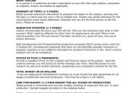 10 Film Proposal Templates For Your Project Free Premium Templates inside proportions 788 X 1020