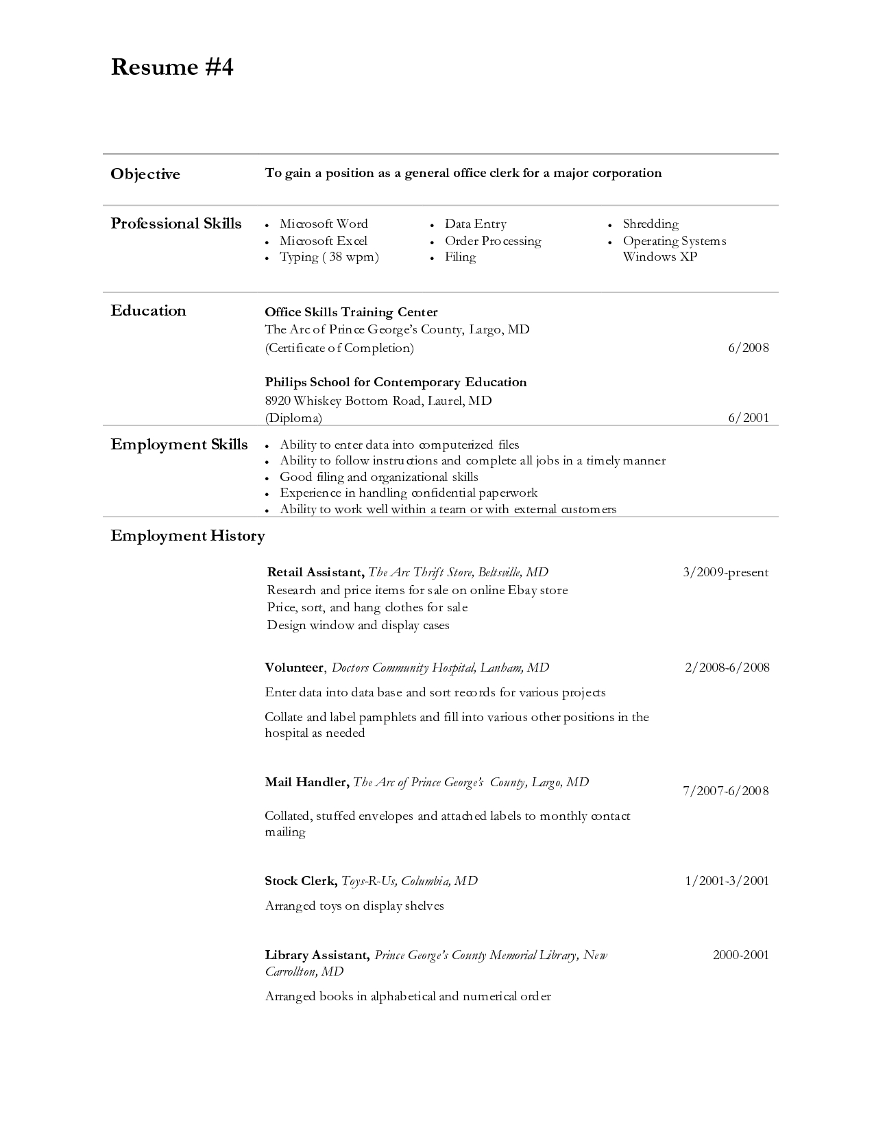 12 Photos Of General Office Clerk Resume Example Marketing throughout dimensions 1275 X 1650