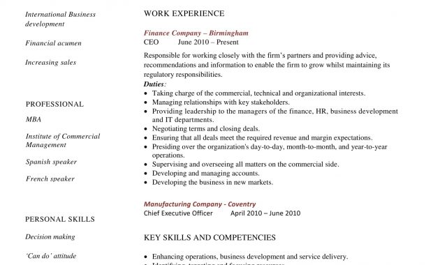 24 Award Winning Ceo Resume Templates Wisestep throughout dimensions 1654 X 2339