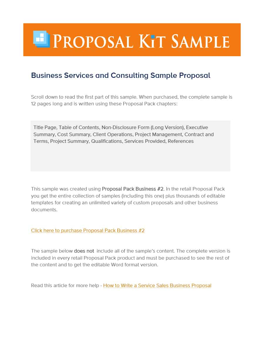 39 Best Consulting Proposal Templates Free Template Lab in size 900 X 1165