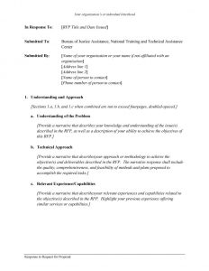 40 Best Request For Proposal Templates Examples Rpf Templates in measurements 900 X 1165