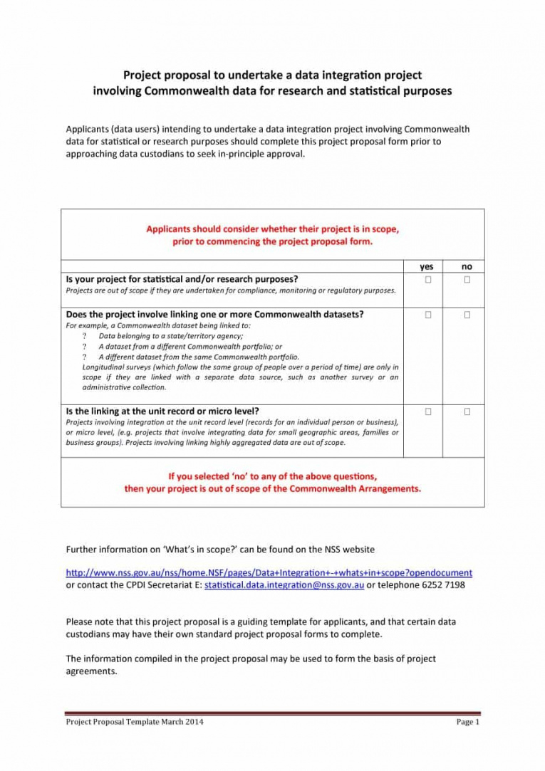 43 Professional Project Proposal Templates Template Lab Acceptance throughout dimensions 765 X 1083