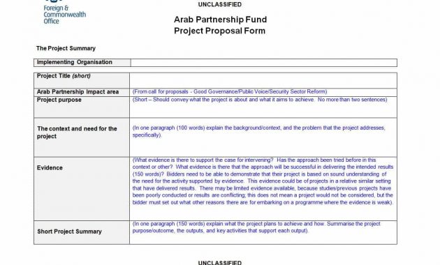 43 Professional Project Proposal Templates Template Lab intended for measurements 1214 X 861