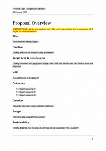 43 Professional Project Proposal Templates Template Lab intended for measurements 900 X 1274