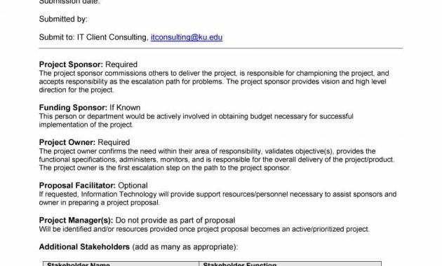 43 Professional Project Proposal Templates Template Lab regarding dimensions 900 X 1165