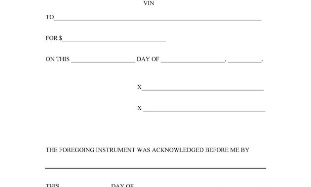 45 Fee Printable Bill Of Sale Templates Car Boat Gun Vehicle for dimensions 1260 X 1631