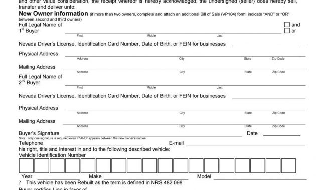 45 Fee Printable Bill Of Sale Templates Car Boat Gun Vehicle inside size 984 X 1273