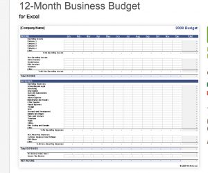 7 Free Small Business Budget Templates Fundbox Blog pertaining to proportions 1114 X 924