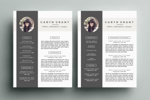 70 Well Designed Resume Examples For Your Inspiration intended for measurements 1200 X 799