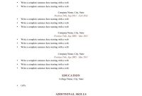 80 Free Professional Resume Examples Industry Resumegenius throughout size 800 X 1035