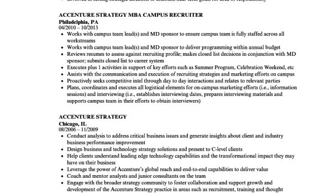 Accenture Strategy Resume Samples Velvet Jobs regarding sizing 860 X 1240