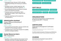 Administrative Assistant Resume 2018 Guide Examples regarding proportions 2480 X 3509