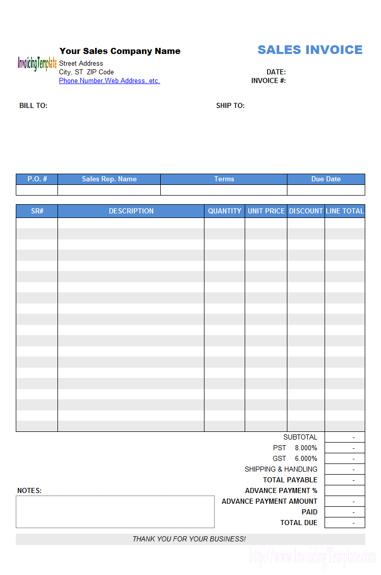 Advance Payment Invoicing Format within proportions 749 X 1129