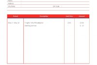 Airbnb Rental Invoice Template Templates At Allbusinesstemplates regarding proportions 816 X 1004