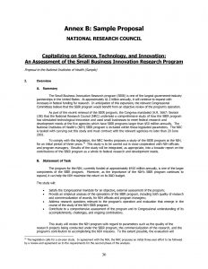 Annex B Sample Proposal An Assessment Of The Small Business throughout size 1200 X 1553