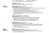 Art Teacher Resume Examples Sample Secondary Teacher Resume in proportions 1275 X 1650