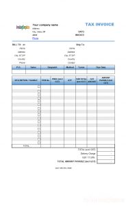 Australian Gst Invoice Template regarding measurements 770 X 1256