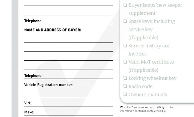 Auto Sale Receipt Template Yelomdigitalsiteco for sizing 1240 X 1754