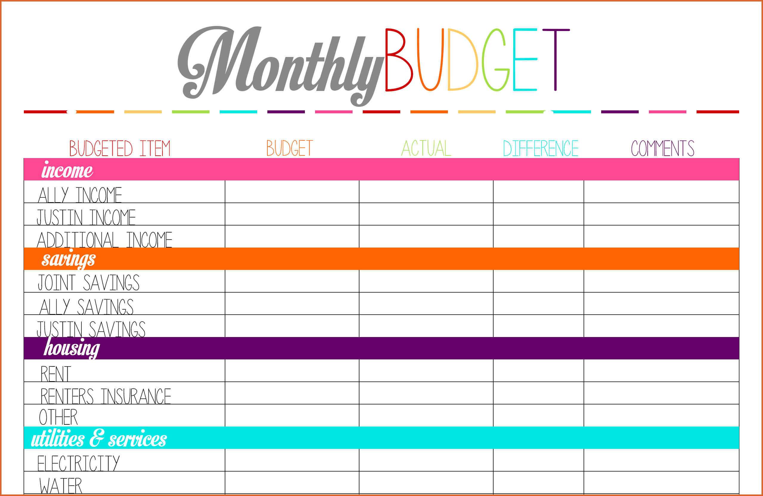 Best Budget Worksheet Resourcesaver within sizing 2560 X 1663