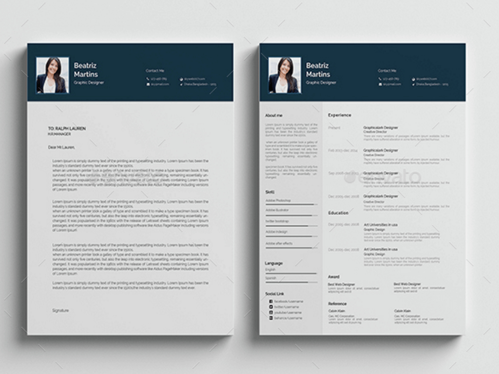 Best Free Resume Templates In Psd And Ai In 2018 Colorlib intended for proportions 1024 X 768