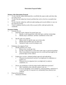 Best Photos Of Dissertation Outline Example Thesis Proposal intended for size 1275 X 1650