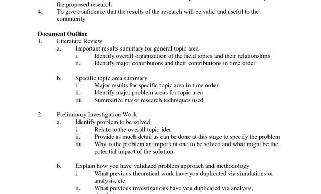 Best Photos Of Dissertation Outline Example Thesis Proposal intended for size 1275 X 1650