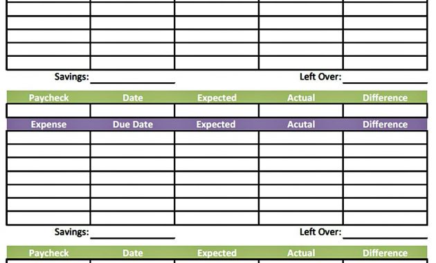 Budget Worksheet Printable Get Paid Weekly And Charlie Gets Paid inside measurements 1207 X 1586