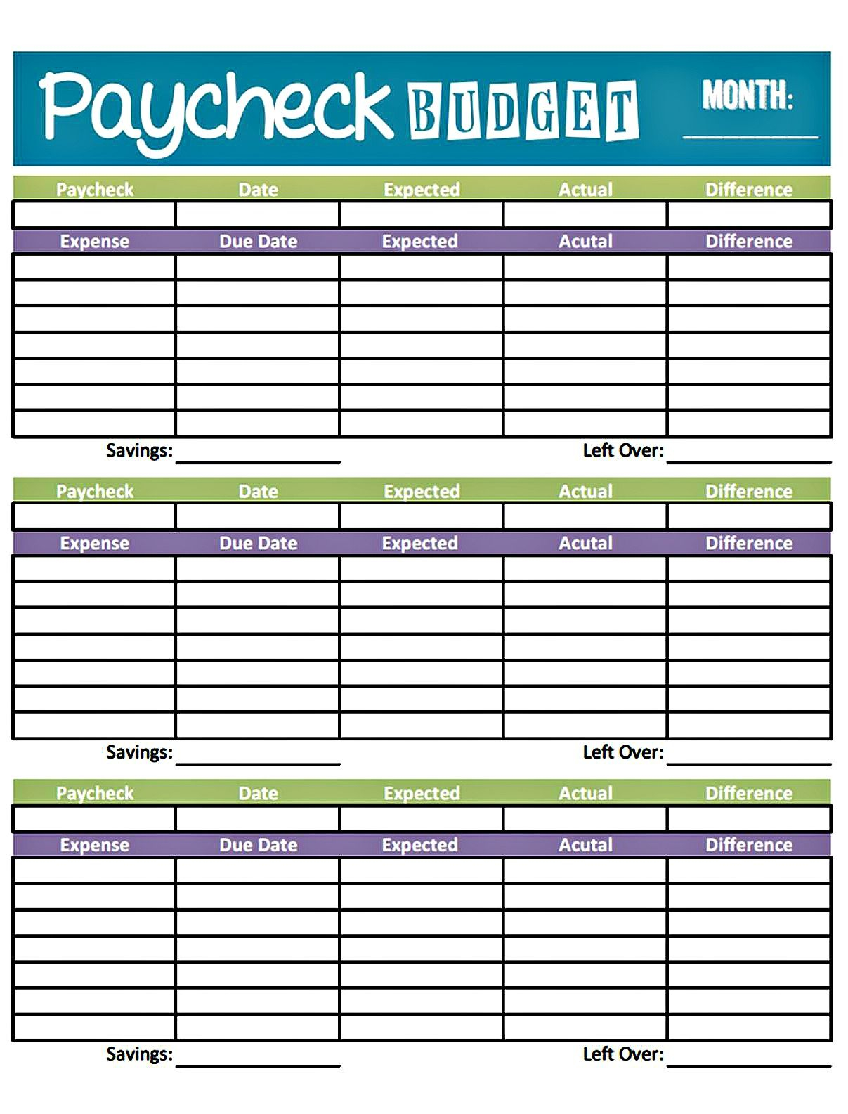 Budget Worksheet Printable Get Paid Weekly And Charlie Gets Paid inside measurements 1207 X 1586