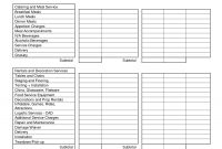 Budget Worksheet Template For Events Google Search Event Planner with size 1275 X 1650