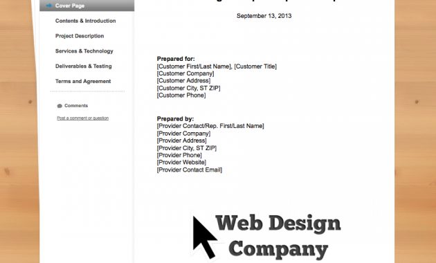 Business Proposal Templates The Proposable Blogthe Proposable Blog inside measurements 924 X 905