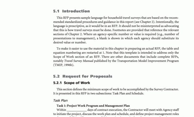 Chapter 5 Sample Request For Proposals Template Standardized in sizing 1020 X 1319