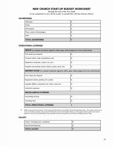 Church Budget Excel Template Lovely Bud Worksheet Youth Ministry for size 1275 X 1650