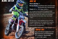 Collection Of Solutions For Motocross Sponsorship Resume Template in sizing 1024 X 797