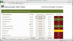 Conference Budget Template Youtube throughout size 1280 X 720