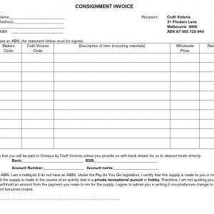 Consignment Invoice Template Excel Archives Stalinsektionen intended for sizing 1024 X 1024