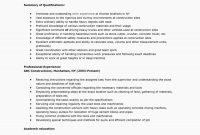 Construction Worker Resume Beautiful Professional Construction inside proportions 750 X 1061