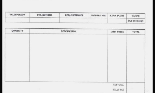 Contract Employee Invoice Template Free Contractor Invoice Forms in dimensions 1024 X 1325