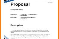 Cover Page Of Projectproject Proposal Title Page Free Proposal throughout size 1319 X 1694