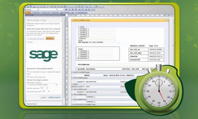 Create A Branded Invoice In 60 Seconds With Sage Instant Accounts with regard to proportions 1280 X 720