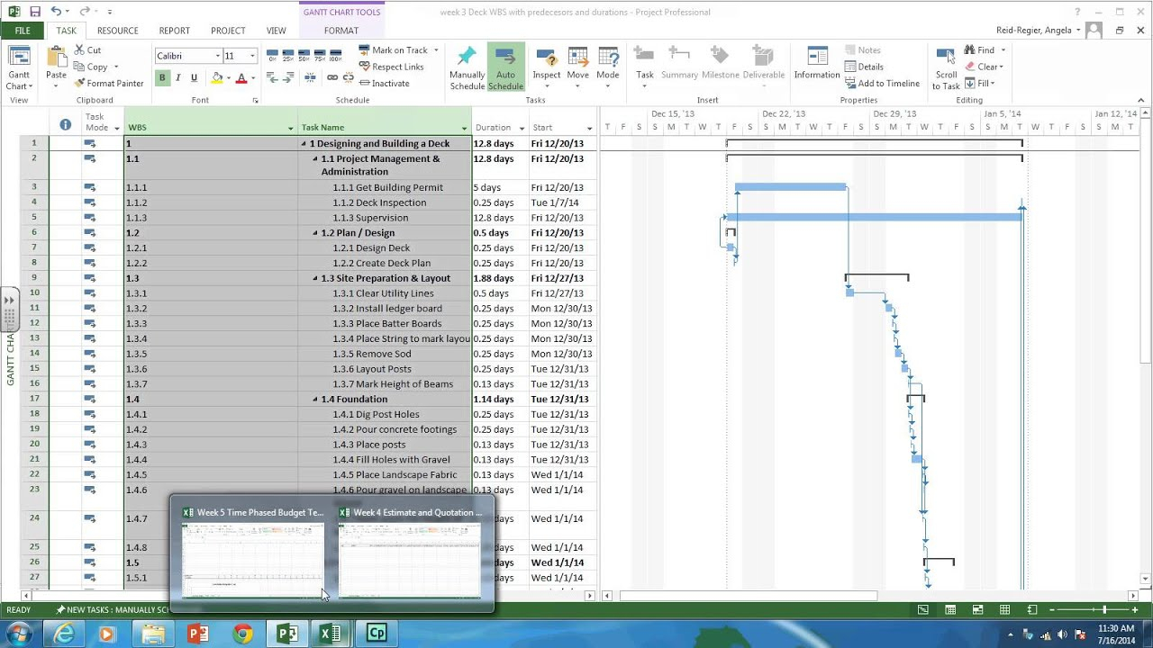 Creating A Time Phased Budget In Excel Youtube inside proportions 1280 X 720