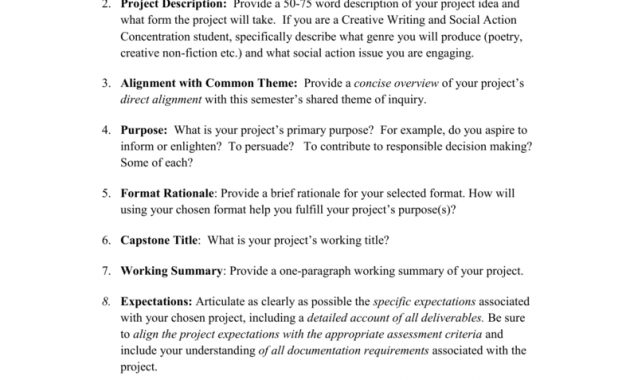 Creative Project Proposal Template in size 791 X 1024