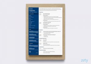 Creative Resume Templates 16 Examples To Download Guide with regard to measurements 1600 X 1136