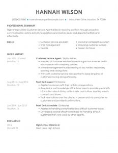 Customer Service Representative Resume Examples Free To Try Today with regard to dimensions 1200 X 1553