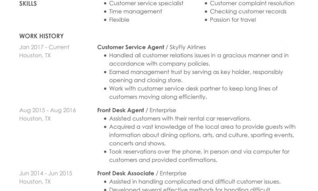 Customer Service Representative Resume Examples Free To Try Today with regard to dimensions 1200 X 1553