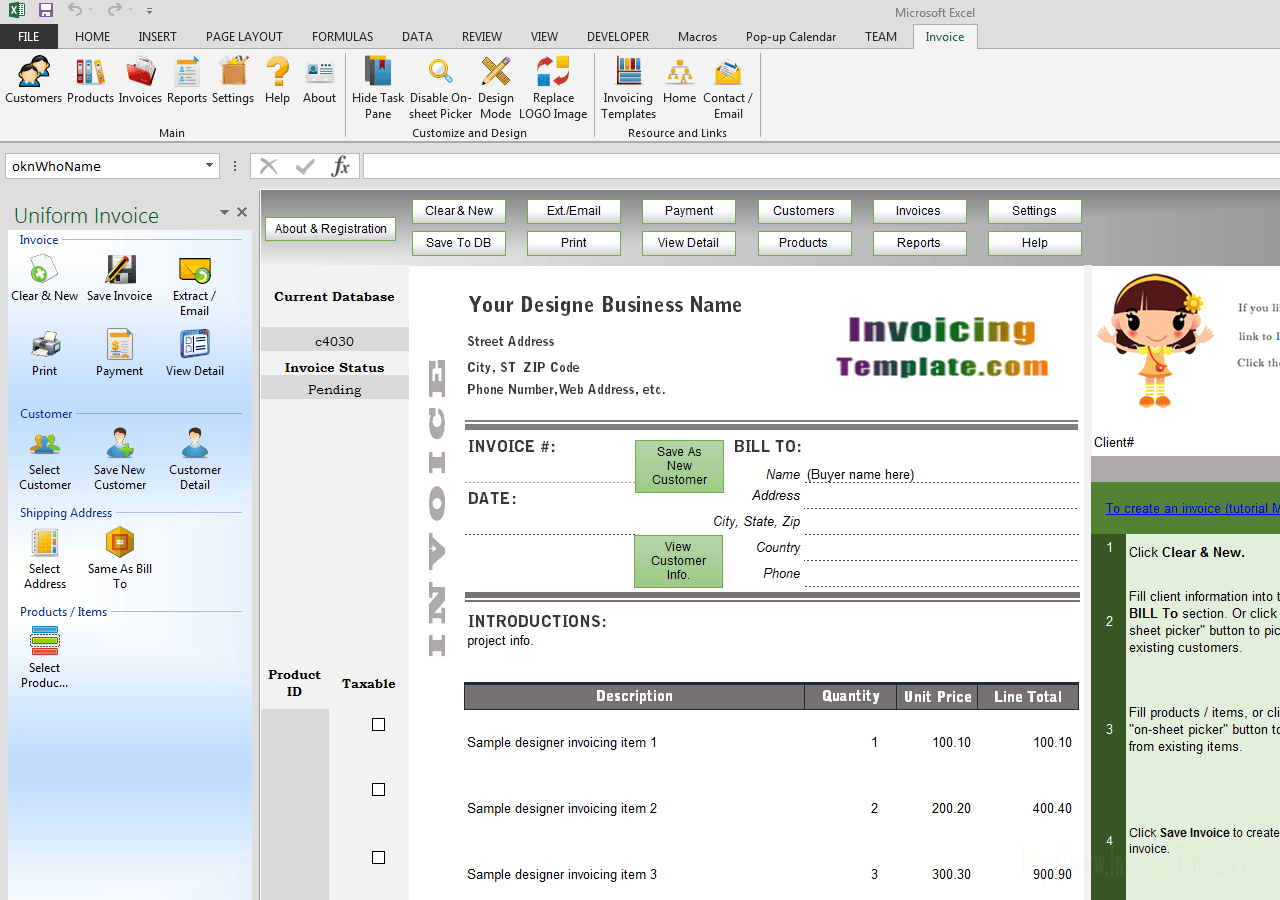 Designer Invoicing Format With Bamboo Chinese Painting regarding sizing 1280 X 900