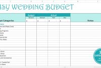 Easy Wedding Budget Excel Template Savvy Spreadsheets in sizing 1400 X 758