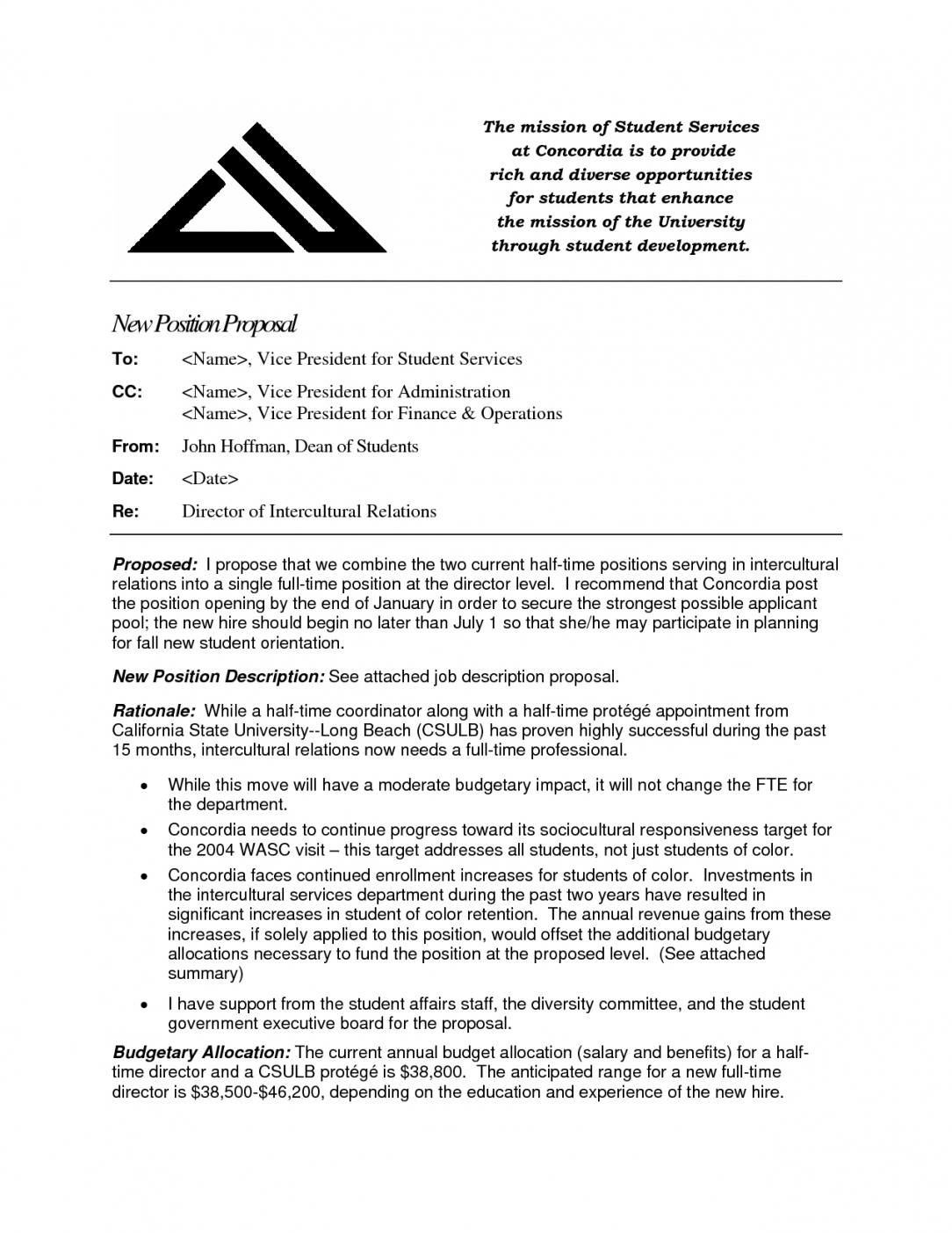 Employment Proposal Sample Ideas Of Job Letter Resume Format On for size 1084 X 1403