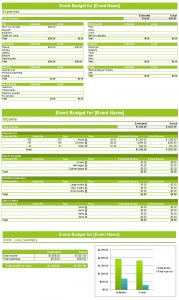 Event Budget Template Spreadsheet Budget Templates regarding proportions 699 X 1170