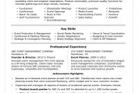 Event Coordinator Resume Sample Monster throughout dimensions 1700 X 2200